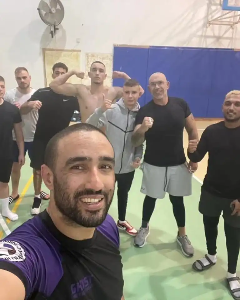 Ground fighting training